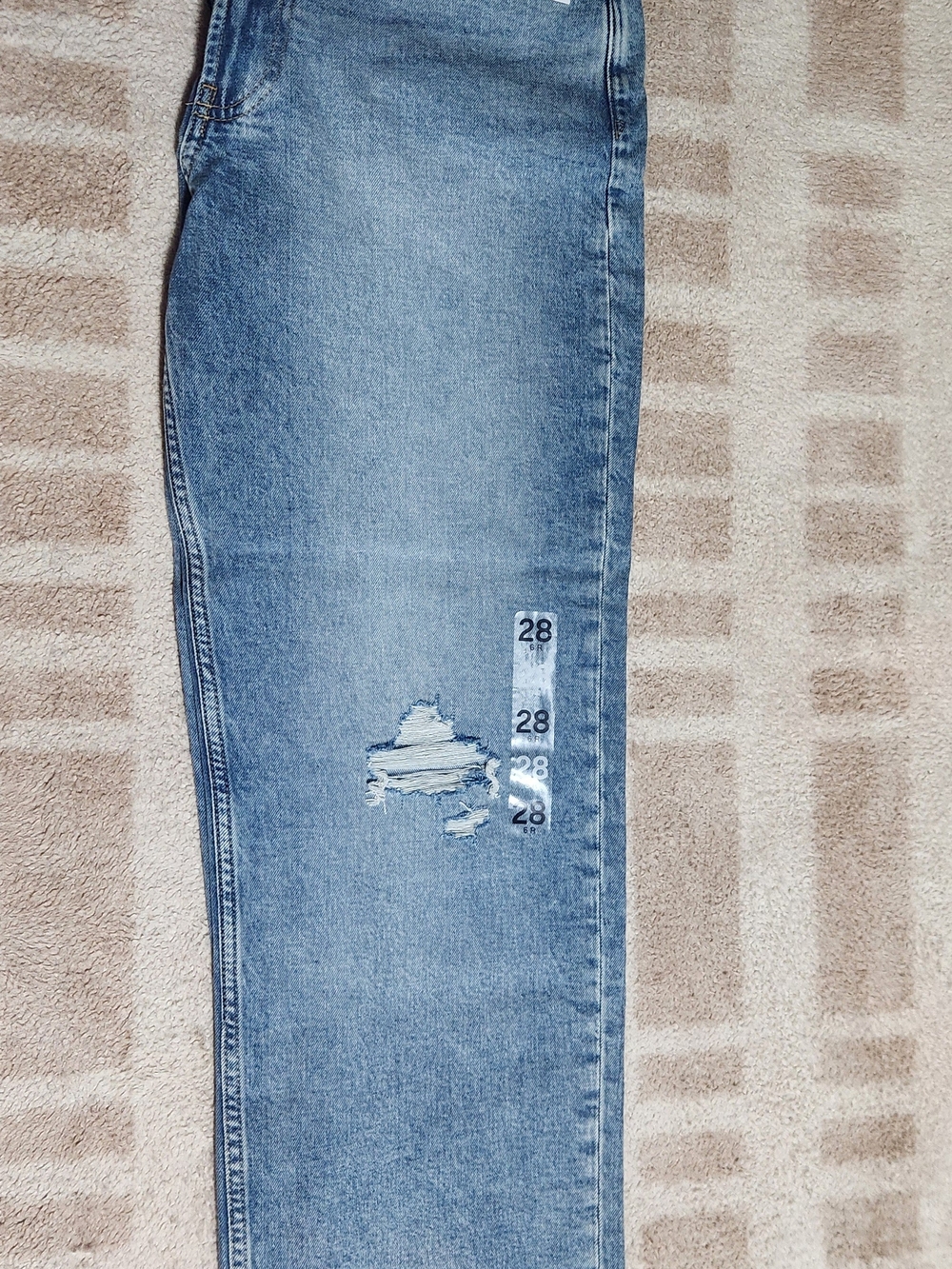 Gap Light Blue 90's Loose Distressed Jeans